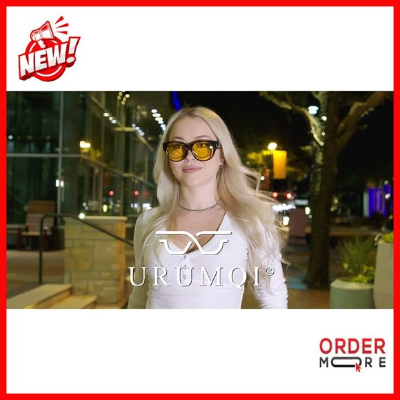 Night Vision Driving Glasses Fit Over Eyeglasses Anti Glare Polarized Yellow main image 3